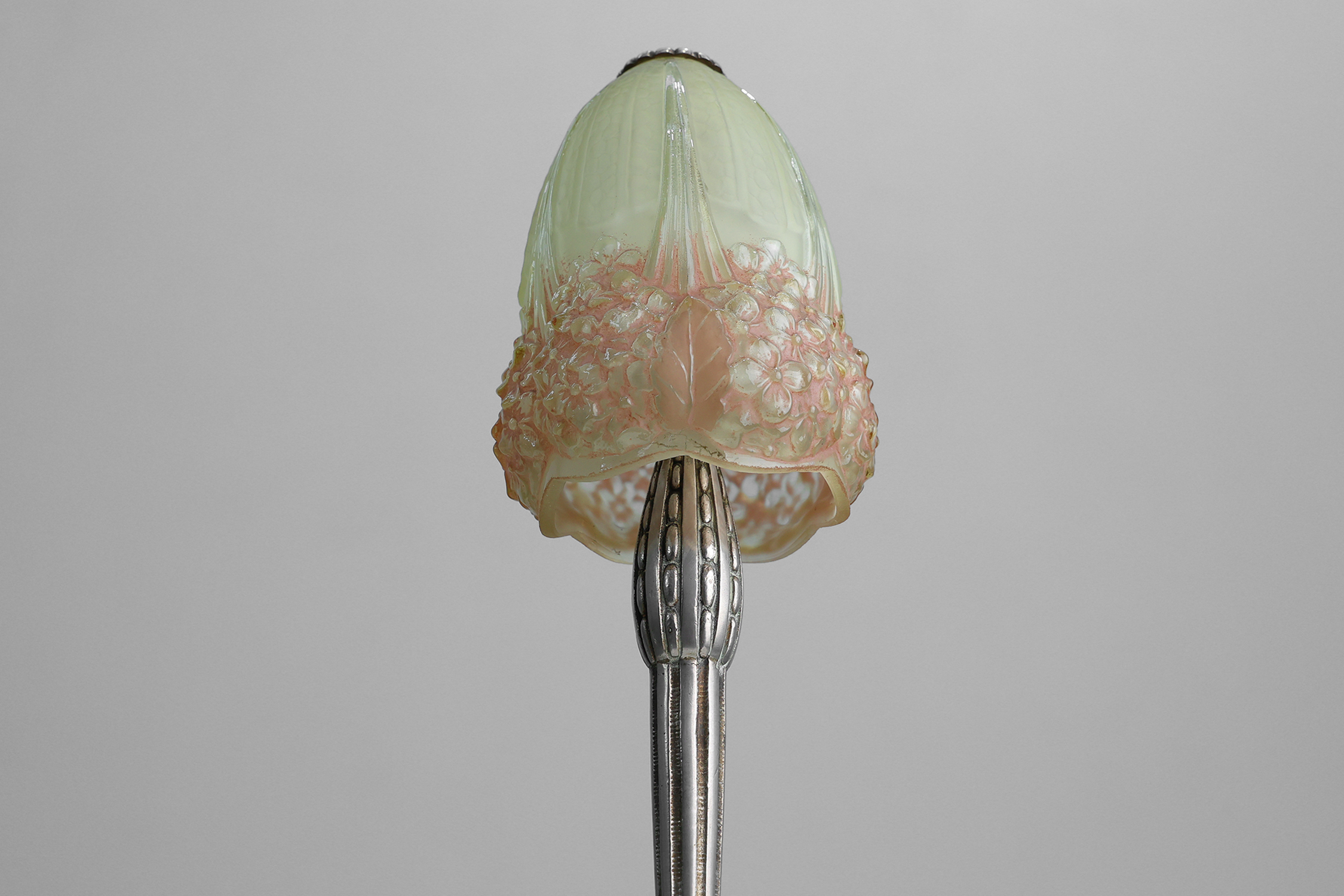 Art Nouveau Table Lamp by Muller Frères for Hettier & Vincent, France ca. 1910thumbnail